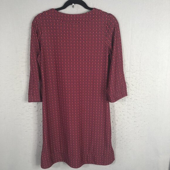 Jude Connally Dress Womens Small Geometric Print Tunic USA Nylon Spandex - Picture 2 of 15